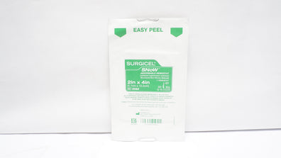 Ethicon 2082 Surgicel SNoW Absorbable Hemostat 2inch x 4inch (x)